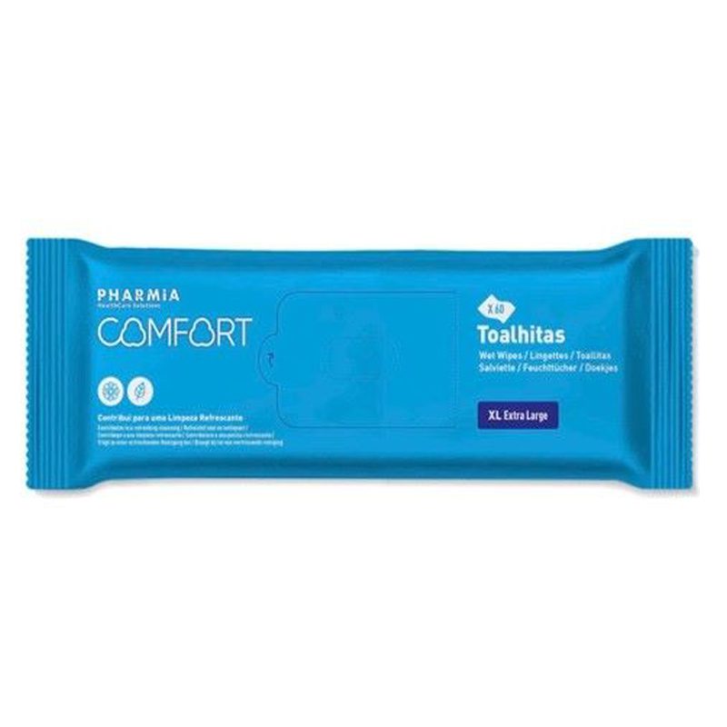 Toalhitas XL 60 Uni Pharmia Toalhitas XL 60 Uni Pharmia